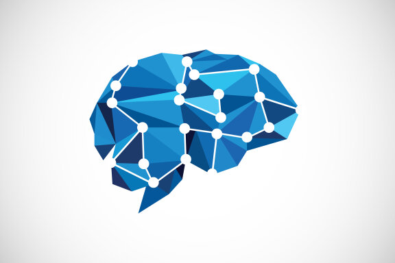Brain logo sign symbol.