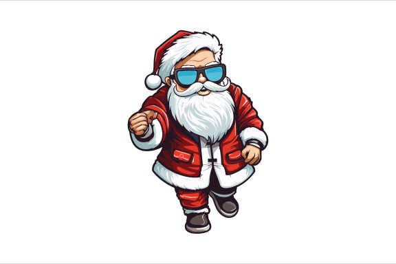 Santa Cause Illustration