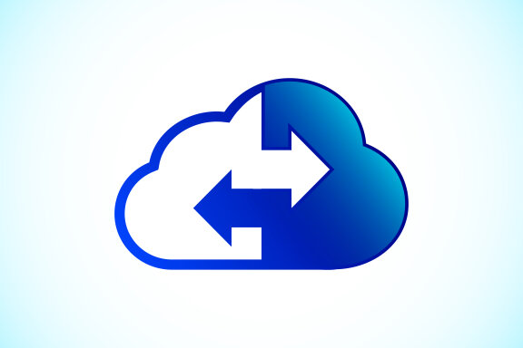 Cloud vector logo