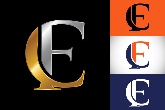 Letter F C Logo Design