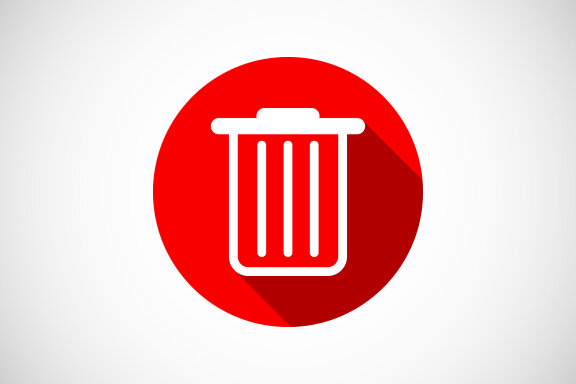 Delete button