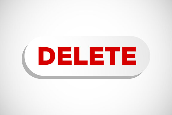 Delete button