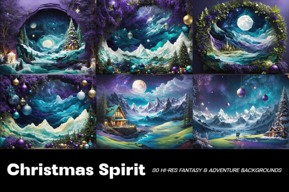 Christmas Spirit - 80 Fantasy Images