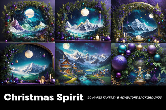 Christmas Spirit - 80 Fantasy Images