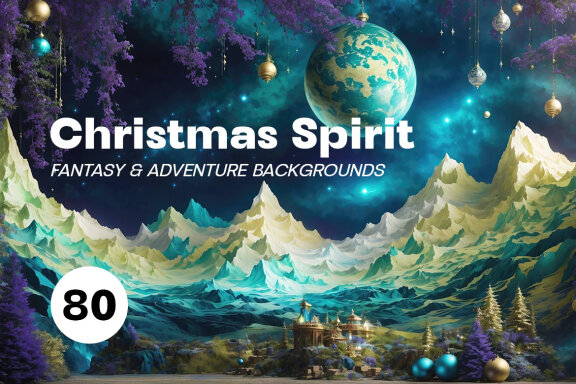 Christmas Spirit - 80 Fantasy Images