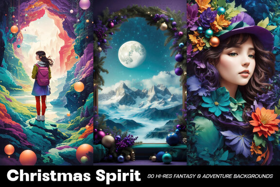 Christmas Spirit - 80 Fantasy Images