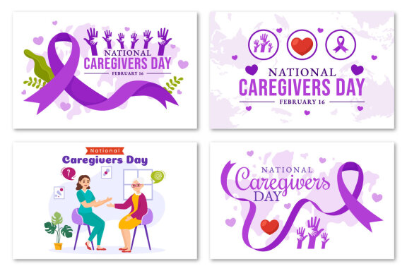 12 National Caregivers Day Illustration
