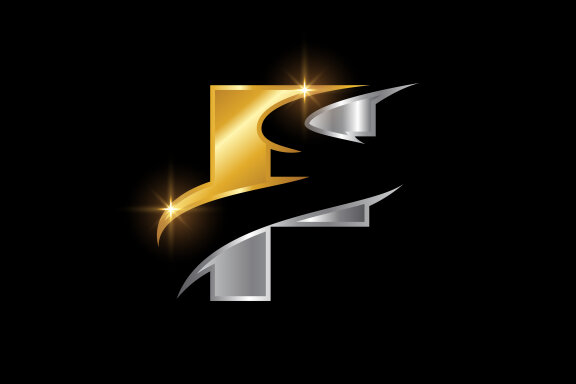 Letter with pathway Logo