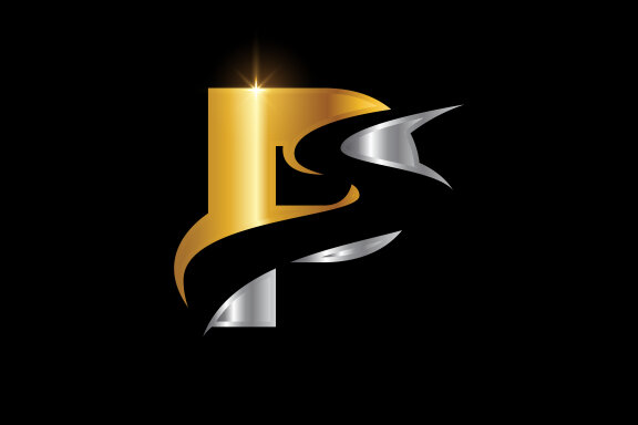 Letter with pathway Logo