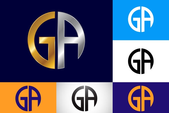 Letter G A Logo 