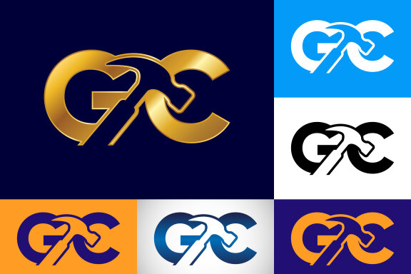 Letter G C Logo