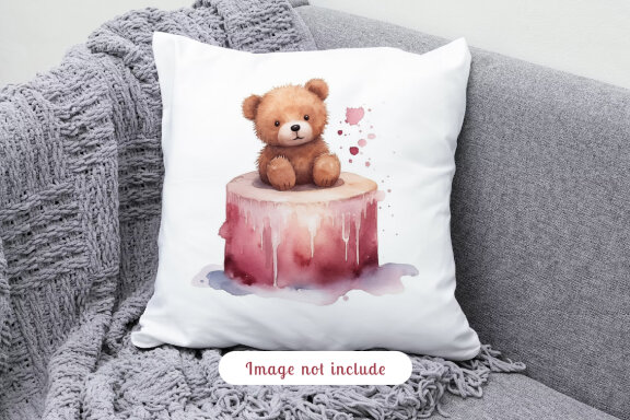 watercolor teddy bear collection vol. 10