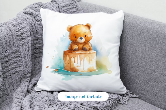watercolor teddy bear collection vol. 11