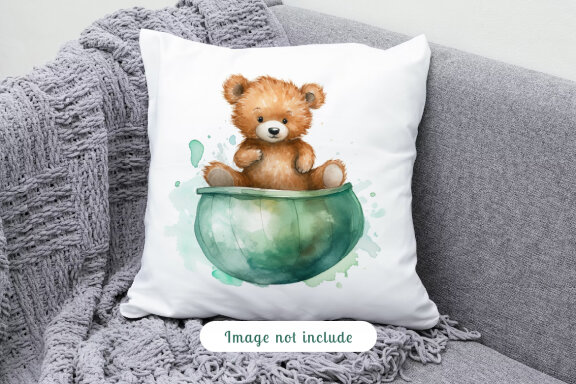 watercolor teddy bear collection vol. 12