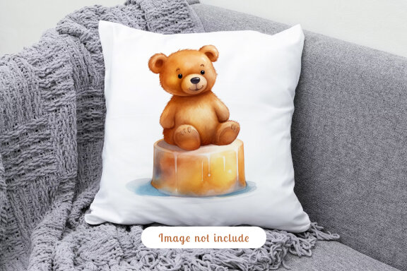 watercolor teddy bear collection vol. 13