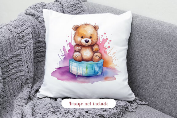 watercolor teddy bear collection vol. 15