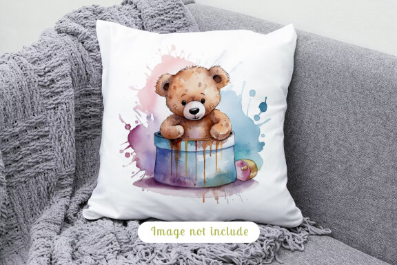 watercolor teddy bear collection vol. 16