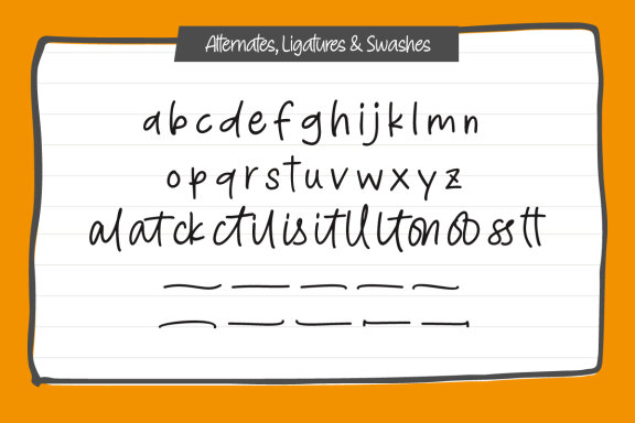 This Notes - Handwritten Marker Note Font