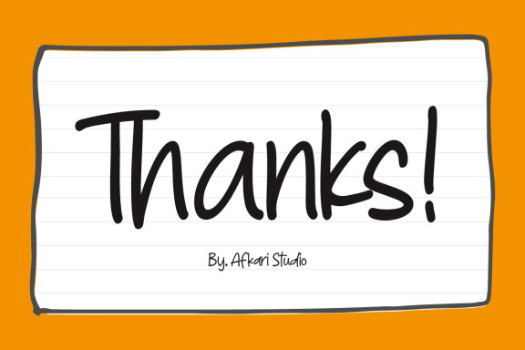 This Notes - Handwritten Marker Note Font