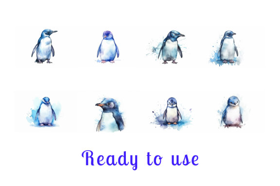 watercolor penguin collection vol. 12