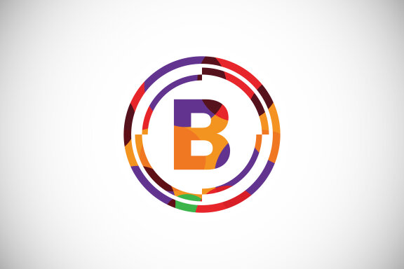 English alphabet logo