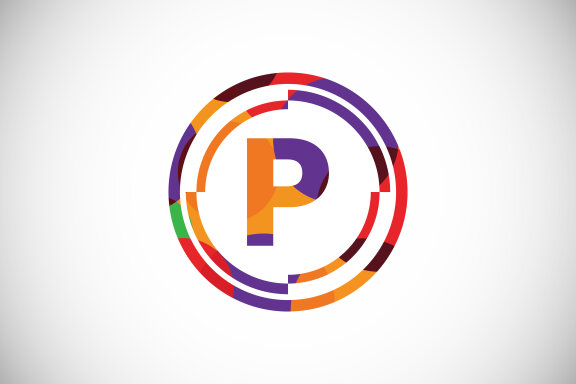 English alphabet logo