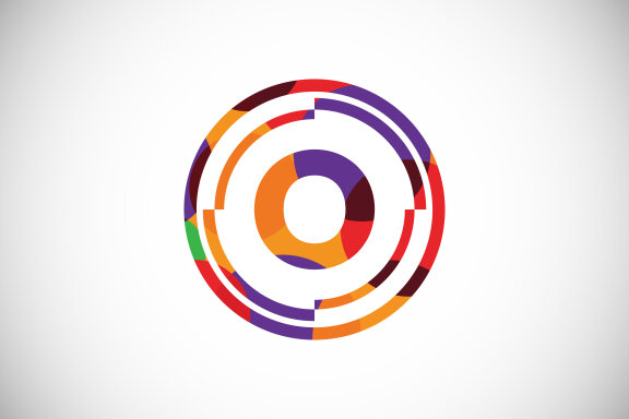 English alphabet logo