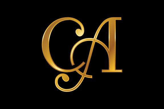 Letter C A Logo Design