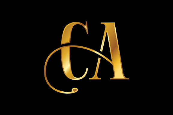 Letter C A Logo Design