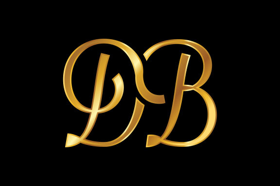 Letter D B Logo Design