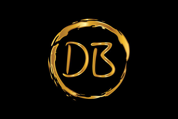 Letter D B Logo Design