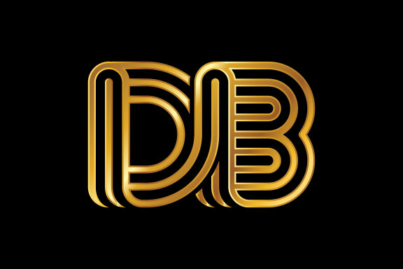 Letter D B Logo Design