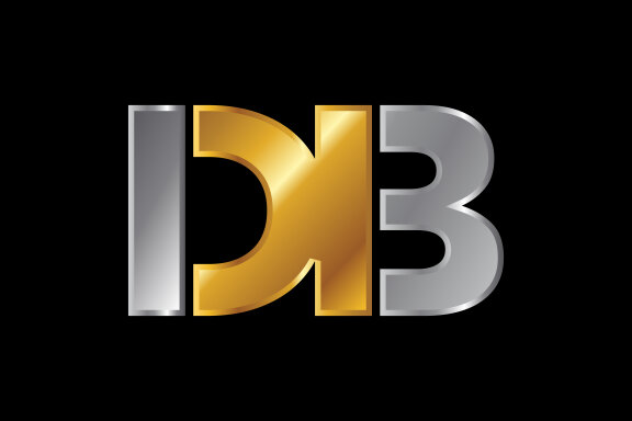 Letter D B Logo Design