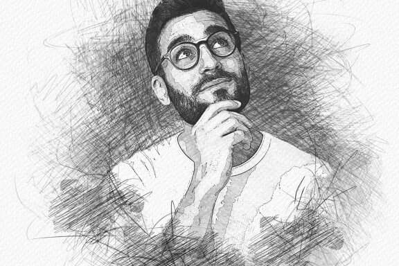  Sketch Drawing Art Photo FREE Template
