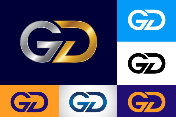 Letter G D Logo Design