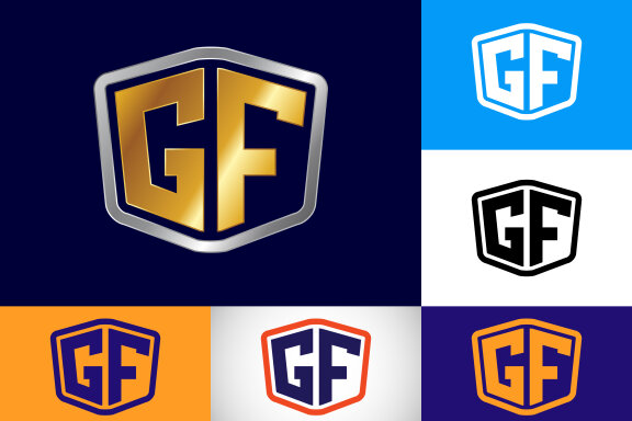 GF Logo by agnyhasyastudio on Dribbble
