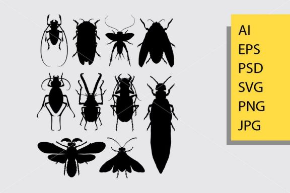 Bug 3 silhouette