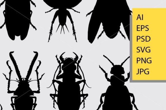 Bug 3 silhouette