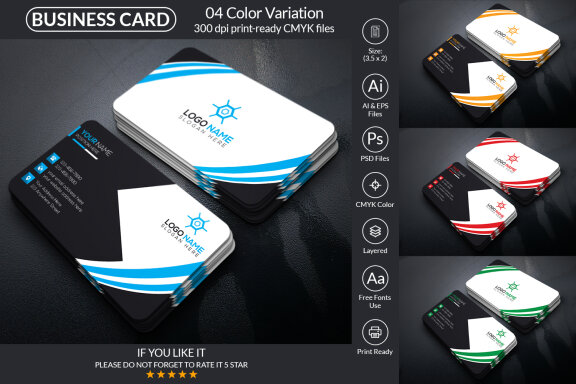 Creative Business Card Design Template