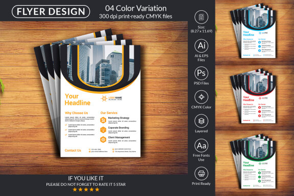 Professional Flyer Design Template