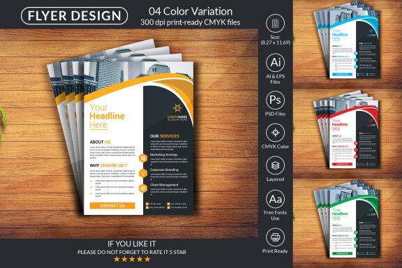 Corporate Flyer Design Template