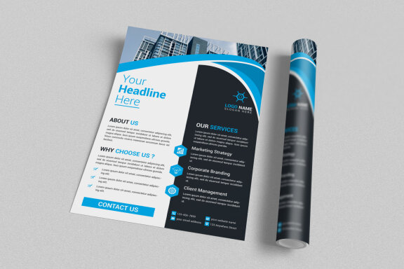 Corporate Flyer Design Template