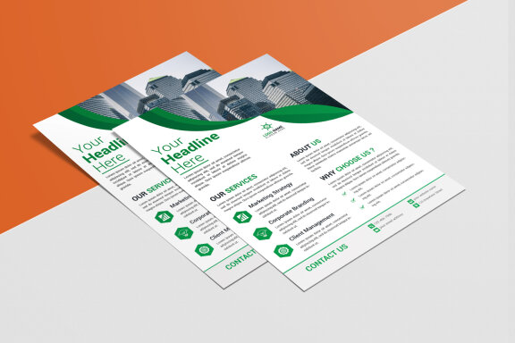 Modern Flyer Design Template