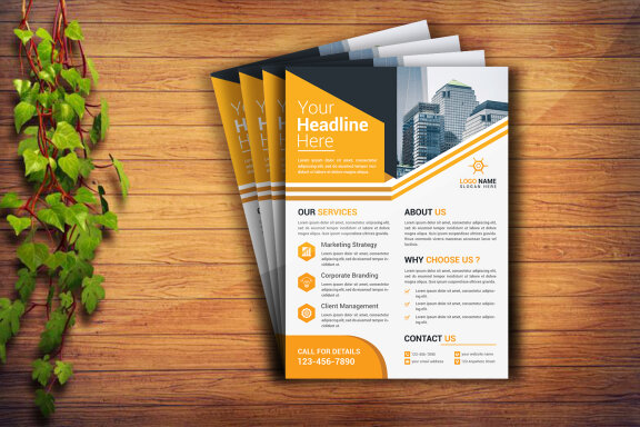 Modern Flyer Design Template
