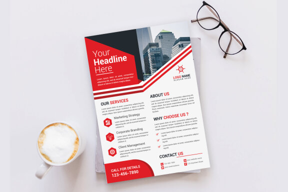 Modern Flyer Design Template
