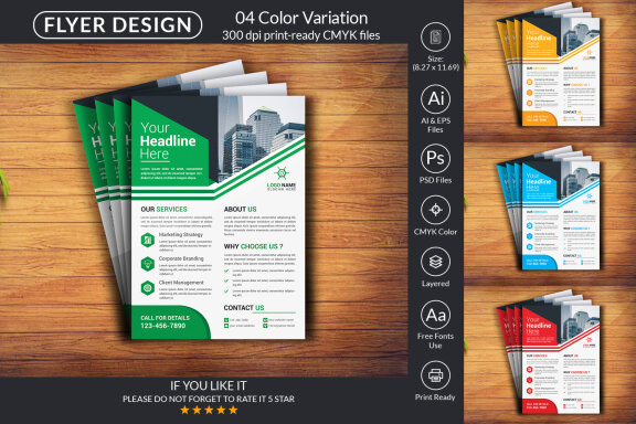 Modern Flyer Design Template