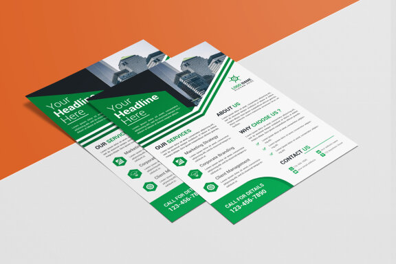 Modern Flyer Design Template