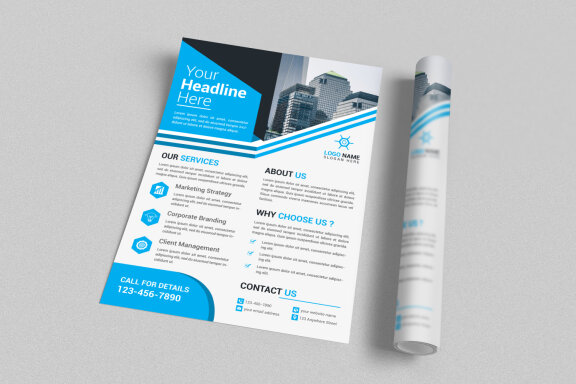 Modern Flyer Design Template