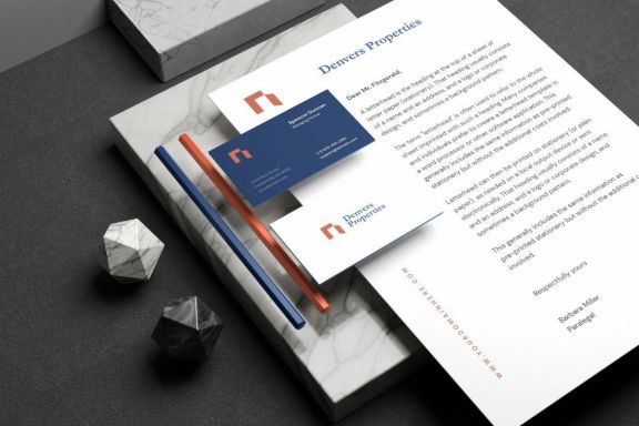 Minimal Corporate Stationery Mockup