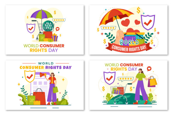 13 World Consumer Rights Day Illustration
